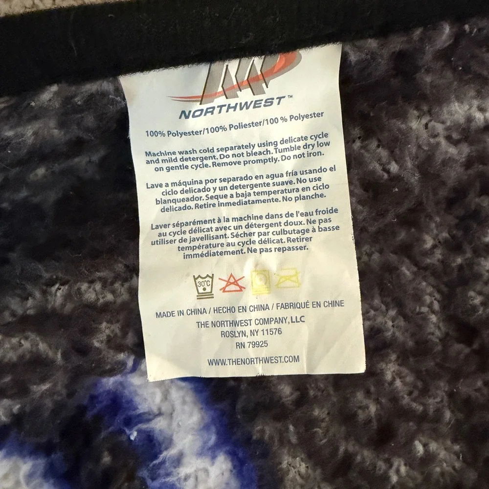 Baltimore Ravens Blanket 48x60 Purple Sherpa Fleece The Northwest Company